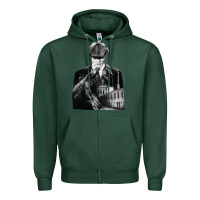 Sports Green gift idea drama blinders drama peaky funny graphic gifts Zipper Hoodie - lanVoArt