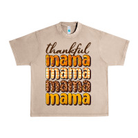 French Oak Thankful mama Urban Heavy Tee - NancyCooperArtShop