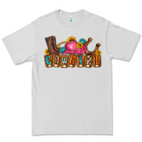 Dove Grey cowgirl Premium Tee - LillyAllenDesigns