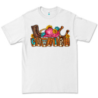 White cowgirl Premium Tee - LillyAllenDesigns