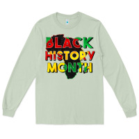 Matcha black history month Long Sleeve Tee - CowGirlArtShop
