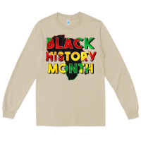 Mushroom black history month Long Sleeve Tee - CowGirlArtShop