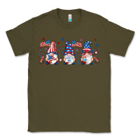 Army Green 4th of july gnomes libbey glass Classic Tee - RanaPortraitStore