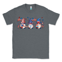 Charcoal Heather 4th of july gnomes libbey glass Classic Tee - RanaPortraitStore