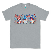 Heather Grey 4th of july gnomes libbey glass Classic Tee - RanaPortraitStore