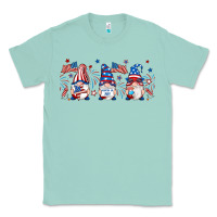 Seafoam 4th of july gnomes libbey glass Classic Tee - RanaPortraitStore