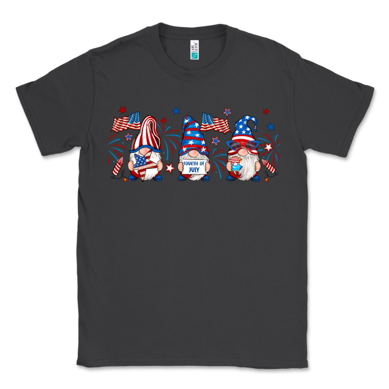 4th Of July Gnomes Libbey Glass Classic Tee by RanaPortraitStore | Teevron