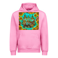 Fuchsia Pink mama bear Urban Hoodie - BarkalooDesign