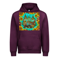 Mauve Wine mama bear Urban Hoodie - BarkalooDesign
