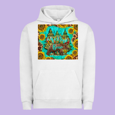 Mama Bear Urban Hoodie Designed By Barkaloodesign