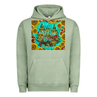 Pigment Oil Green mama bear Urban Hoodie - BarkalooDesign