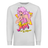 Dove Grey so funny jem and the holograms classic fans Premium Sweatshirt - lanVoArt