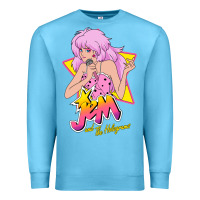 Ocean Blue so funny jem and the holograms classic fans Premium Sweatshirt - lanVoArt