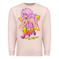 Pale Pink so funny jem and the holograms classic fans Premium Sweatshirt - lanVoArt