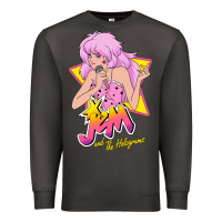 Smoke so funny jem and the holograms classic fans Premium Sweatshirt - lanVoArt