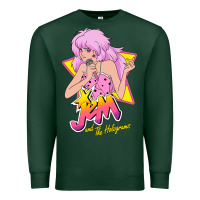 Sports Green so funny jem and the holograms classic fans Premium Sweatshirt - lanVoArt
