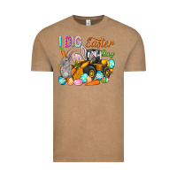 Vintage Coffee I dig Easter Day Vintage Tee - NancyCooperArtShop