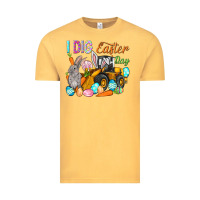 Vintage Mustard I dig Easter Day Vintage Tee - NancyCooperArtShop