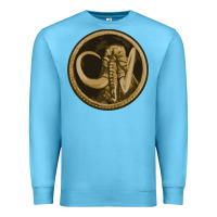 Ocean Blue mammoth black king Premium Sweatshirt - lanVoArt