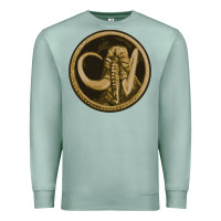 Seafoam mammoth black king Premium Sweatshirt - lanVoArt