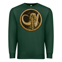 Sports Green mammoth black king Premium Sweatshirt - lanVoArt