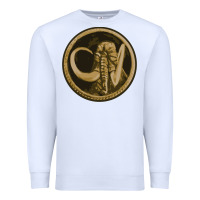 White mammoth black king Premium Sweatshirt - lanVoArt