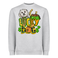 Lucky Dog St. Patrick's Heavyweight Sweatshirt | Teevron