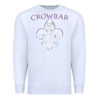 White crowbar Premium Sweatshirt - lanVoArt