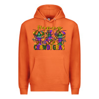 Carrot happy crawdi gras mardi gras crawfish Premium Hoodie - FaDigitalArtStudio