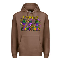 Chestnut happy crawdi gras mardi gras crawfish Premium Hoodie - FaDigitalArtStudio