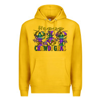 Lemon happy crawdi gras mardi gras crawfish Premium Hoodie - FaDigitalArtStudio
