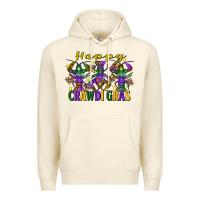 Sandshell happy crawdi gras mardi gras crawfish Premium Hoodie - FaDigitalArtStudio