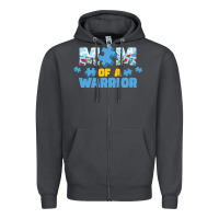 Smoke LIL Autism Mom Zipper Hoodie - CowhideDigitalArt