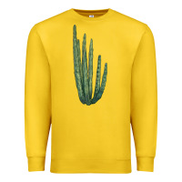Lemon organ pipe cactus Premium Sweatshirt - LillyAllenDesigns