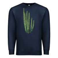 Navy organ pipe cactus Premium Sweatshirt - LillyAllenDesigns