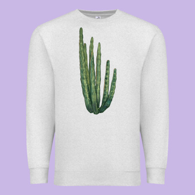Organ Pipe Cactus Premium Sweatshirt Designed By Lillyallendesigns