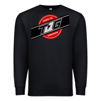 Black toqger vintage rainbow line Premium Sweatshirt - lanVoArt