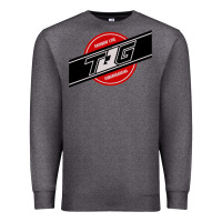 Charcoal Heather toqger vintage rainbow line Premium Sweatshirt - lanVoArt