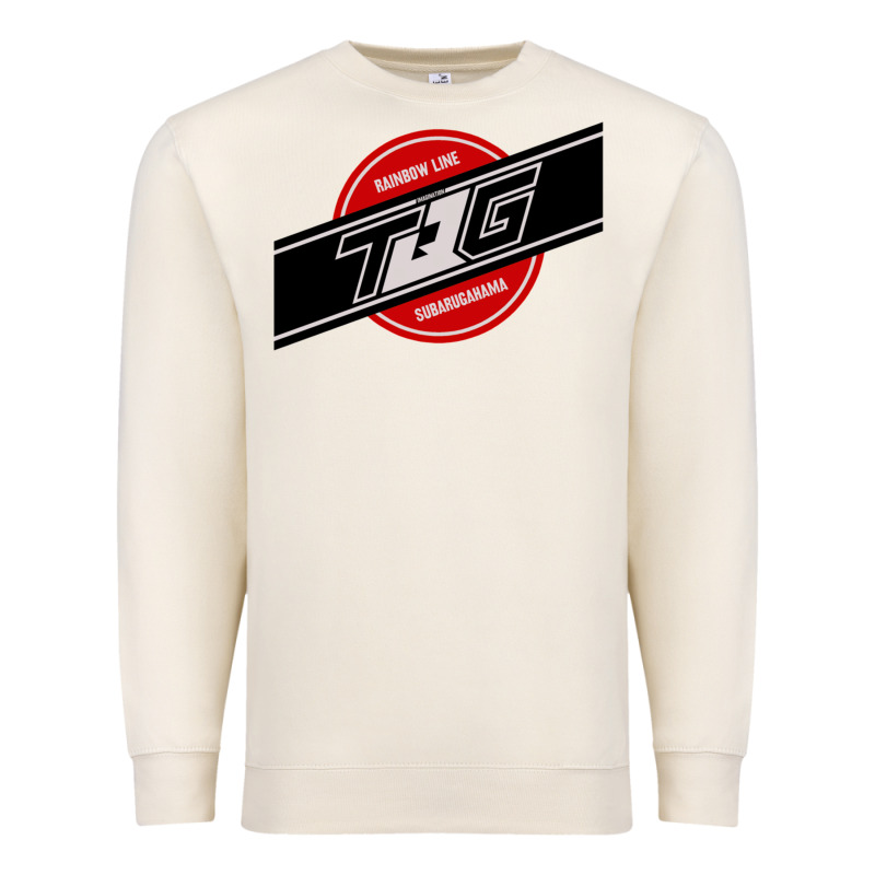 Toqger Vintage Rainbow Line Premium Sweatshirt by lanVoArt | Teevron