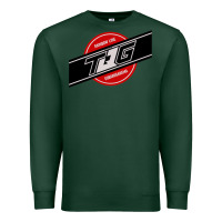 Sports Green toqger vintage rainbow line Premium Sweatshirt - lanVoArt