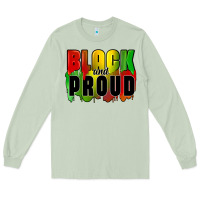 Matcha black and proud Long Sleeve Tee - CowGirlArtShop