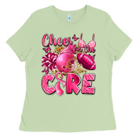 Matcha cheer for the cure breast cancer Ladies Tee - LillyAllenDesigns