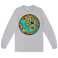 Moon Dust Round western pattern Long Sleeve Tee - Jasminsmagicworld