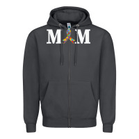 Smoke LIL Autism Mom Zipper Hoodie - CowhideDigitalArt