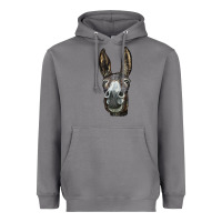 Storm Donkey  Face Heavyweight Hoodie - LillyAllenDesigns