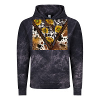 Cloud Black western sunflowers and cowhide tumbler tbs Vintage Hoodie - TumblerDesignByShophia