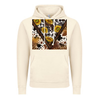 Vintage Artic western sunflowers and cowhide tumbler tbs Vintage Hoodie - TumblerDesignByShophia