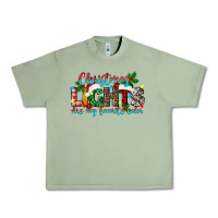Oil Green christmas lights are my favorite Urban Heavy Tee - texasbilliewilder
