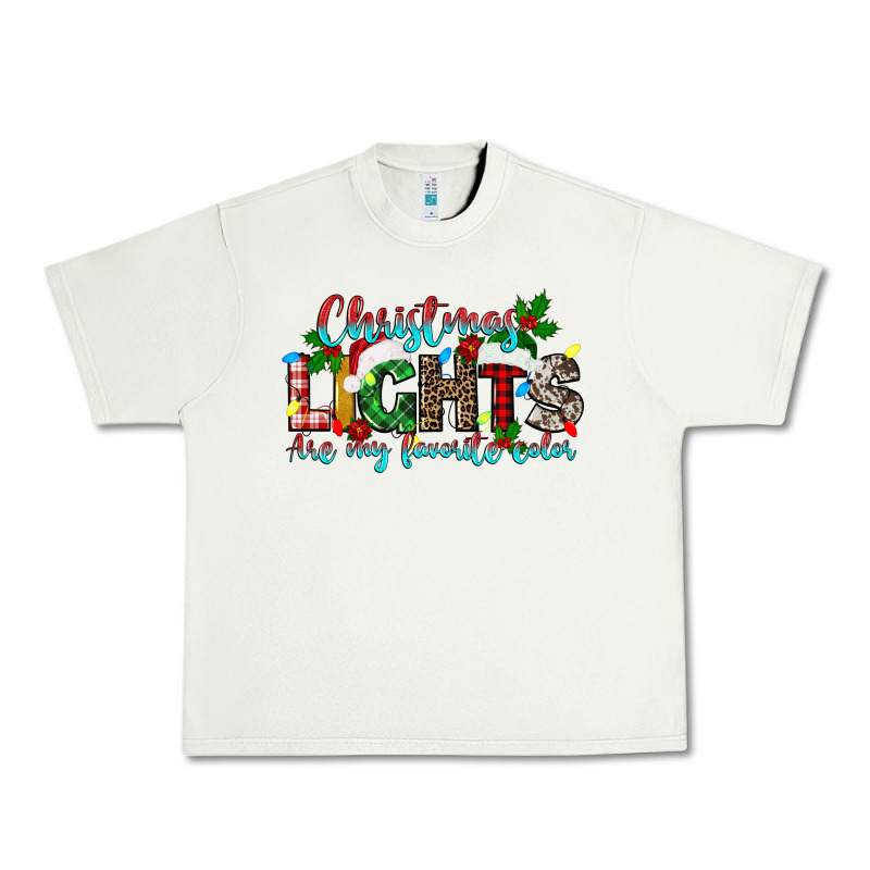 Christmas Lights Are My Favorite Urban Heavy Tee by texasbilliewilder | Teevron
