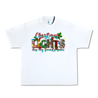 White christmas lights are my favorite Urban Heavy Tee - texasbilliewilder